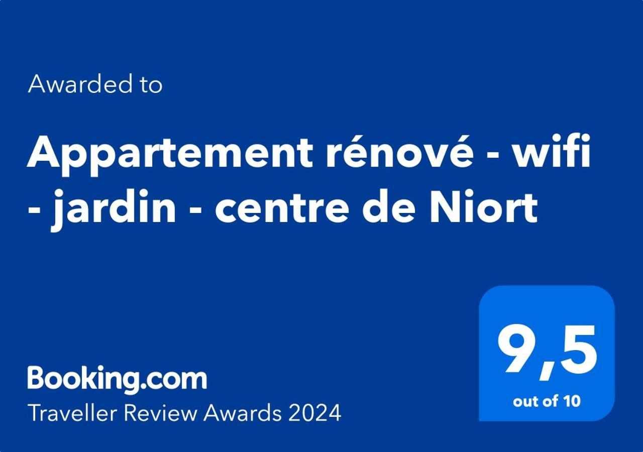 Appartement Renove - Wifi - Jardin - Centre De نيورْ المظهر الخارجي الصورة